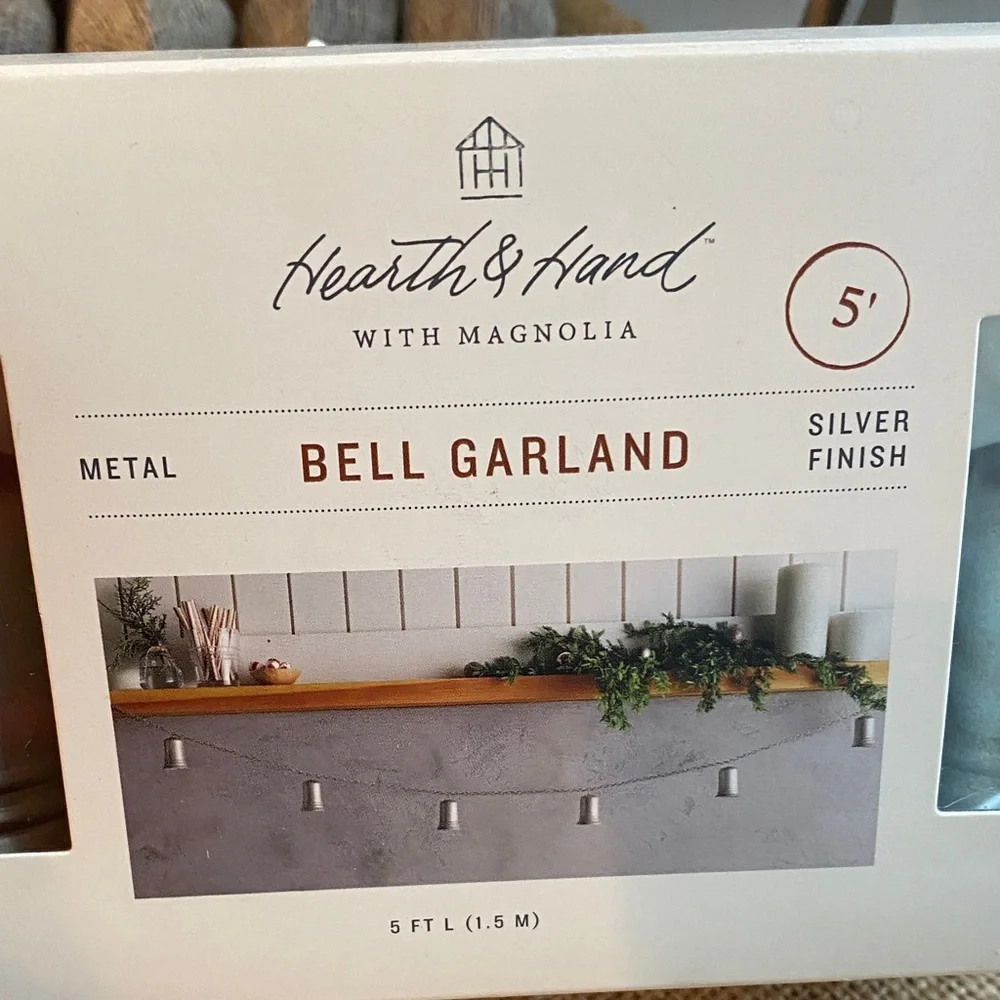 Magnolia Bell Garland Swag For Mantel
